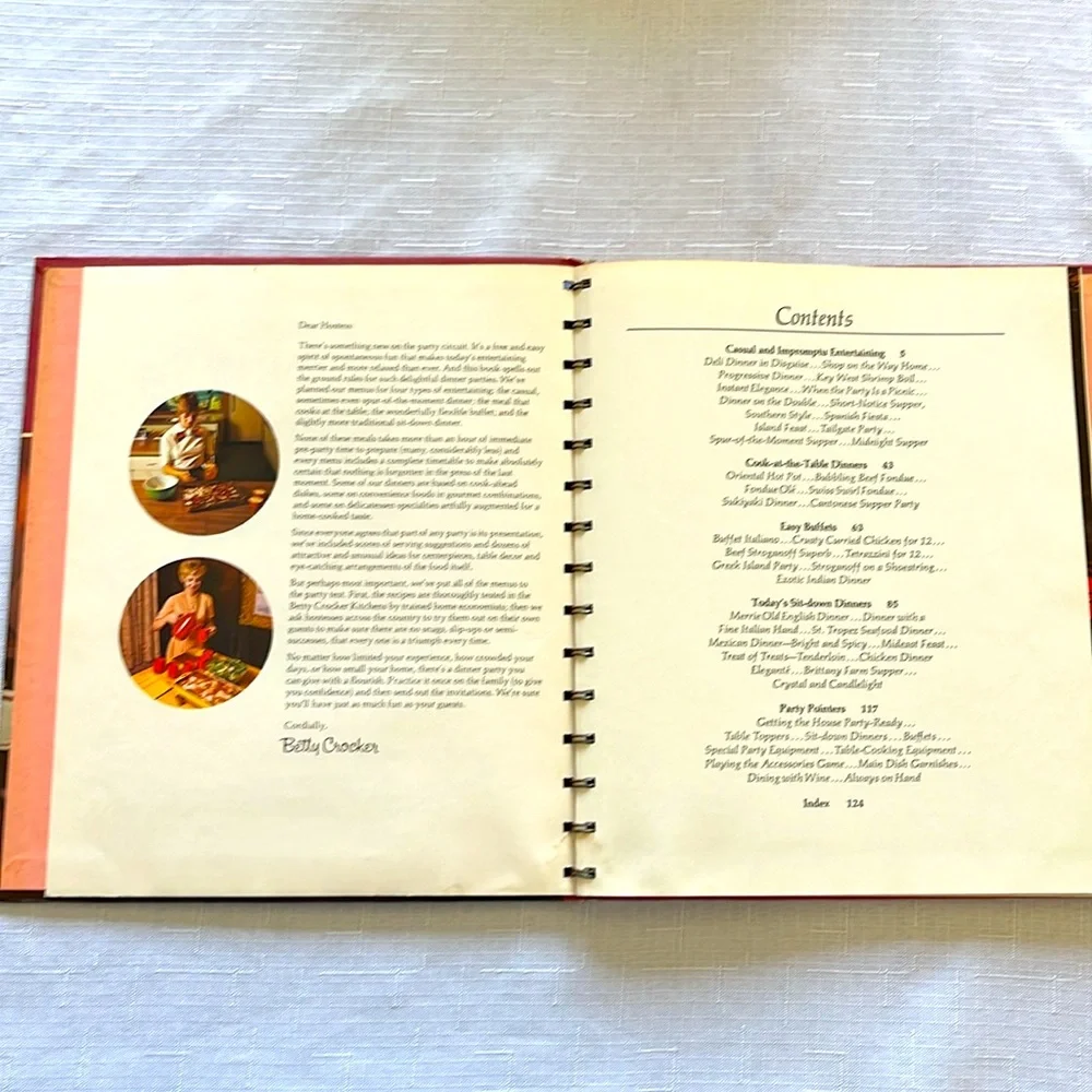 VINTAGE BETTY CROCKER COOKBOOK